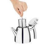 Olympia Conical Insulated Stainless Steel Teapot with Filter 350ml - DP600