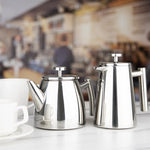 Olympia Conical Insulated Stainless Steel Teapot with Filter 350ml - DP600