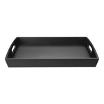 Olympia Bamboo Rectangular Serving Tray Black 350x510mm - DP883
