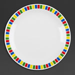 Olympia Kristallon Fairground Melamine Side Plates 160mm (12 Pack) - DP980