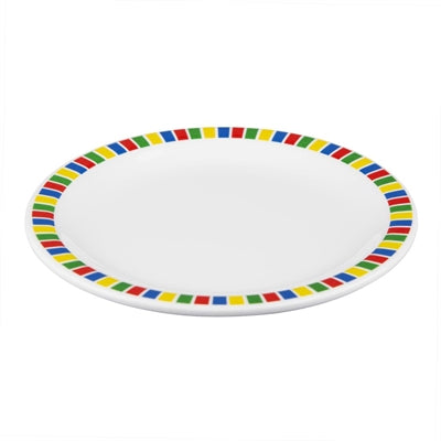 Olympia Kristallon Fairground Melamine Side Plates 160mm (12 Pack) - DP980