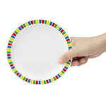Olympia Kristallon Fairground Melamine Side Plates 160mm (12 Pack) - DP980