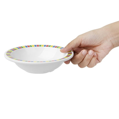 Olympia Kristallon Fairground Melamine Bowls 150mm (12 Pack) - DP982