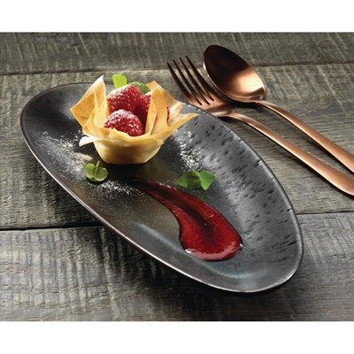 Olympia Fusion Oval Plates 357mm (4 Pack) - DR090