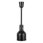 Buffalo Retractable Heat Lamp Matte Black Finish - DR759
