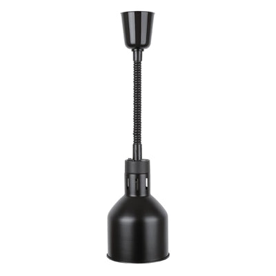 Buffalo Retractable Heat Lamp Matte Black Finish - DR759