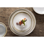 Olympia Birch Coupe Plates Taupe 205mm (6 Pack) - DR782
