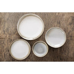 Olympia Birch Coupe Plates Taupe 270mm (6 Pack) - DR783