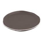 Olympia Chia Plates Charcoal 205mm (6 Pack) - DR815