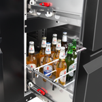 Professional 350L Undercounter Back Bar Refrigerator – 1 Door & 2 Drawers | JTA404