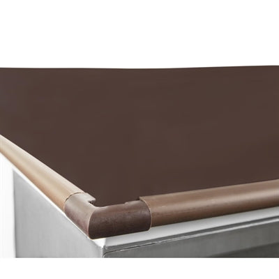 Polar Cold Room Weatherproof Roof 2200x1900mm Vandyke Brown - DT292