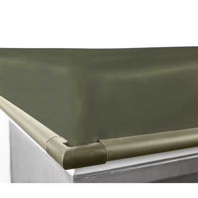 Polar Cold Room Weatherproof Roof 2200x1900mm Olive Green - DT293