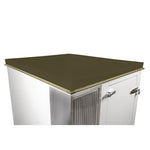 Polar Cold Room Weatherproof Roof 1300x1600mm Olive Green - DT265