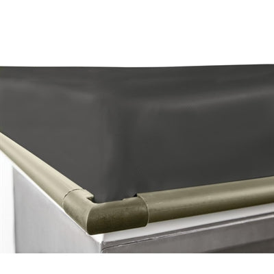 Polar Cold Room Weatherproof Roof 1900x1900mm Anthracite Grey - DT282