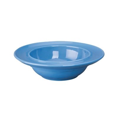 Olympia Heritage Raised Rim Bowls Blue 205mm (4 Pack) - DW142