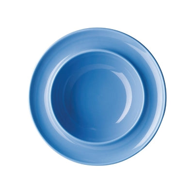 Olympia Heritage Raised Rim Bowls Blue 205mm (4 Pack) - DW142