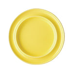 Olympia Heritage Raised Rim Plates Yellow 203mm (4 Pack) - DW146