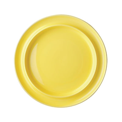 Olympia Heritage Raised Rim Plates Yellow 253mm (4 Pack) - DW147