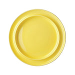 Olympia Heritage Raised Rim Plates Yellow 253mm (4 Pack) - DW147