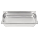 Vogue Heavy Duty Stainless Steel 1/1 Gastronorm Tray 100mm - DW434