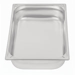 Vogue Heavy Duty Stainless Steel 1/1 Gastronorm Tray 100mm - DW434
