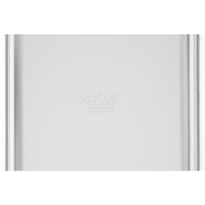 Vogue Heavy Duty Stainless Steel 1/1 Gastronorm Tray 100mm - DW434