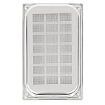 Vogue Heavy Duty Stainless Steel Perforated 1/1 Gastronorm Tray 65mm - DW461