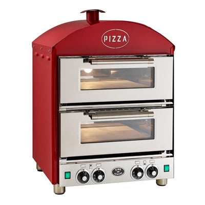 King Edward Pizza King Oven PK2 Red - DW476