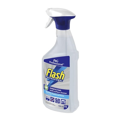 Flash Professional Disinfecting Multi-Surface Cleaning Spray 750ml (6 Pack) - DX566