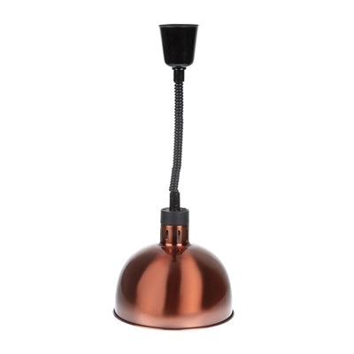 Buffalo Retractable Dome Heat Shade Copper Finish - DY460