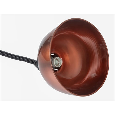 Buffalo Retractable Dome Heat Shade Copper Finish - DY460