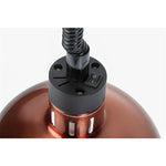 Buffalo Retractable Dome Heat Shade Copper Finish - DY460