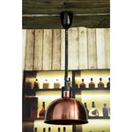 Buffalo Retractable Dome Heat Shade Copper Finish - DY460