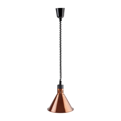 Buffalo Conical Retractable Heat Shade Copper Finish - DY463