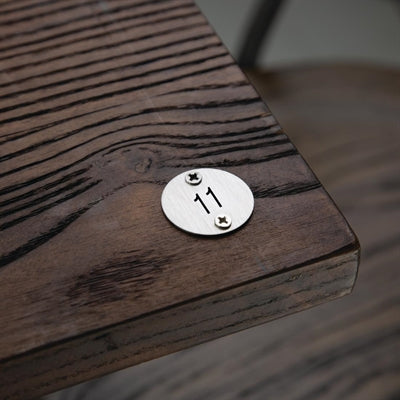 Olympia Table Numbers Silver (11-15) - DY772