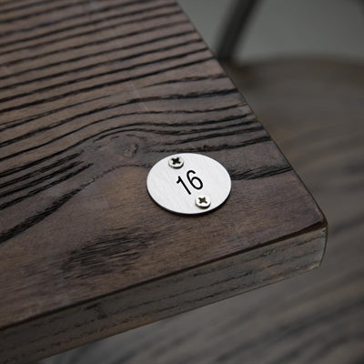 Olympia Table Numbers Silver (16-20) - DY773