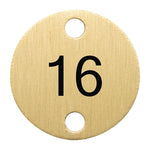 Olympia Table Numbers Bronze (16-20) - DY777