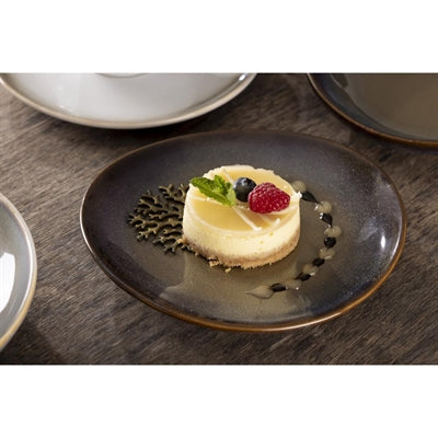 Olympia Birch Coupe Plates Aubergine 205mm (6 Pack) - DZ696
