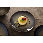 Olympia Birch Coupe Plates Aubergine 205mm (6 Pack) - DZ696