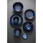 Olympia Luna Midnight Blue Coupe Plates 255mm (4 Pack) - DZ778