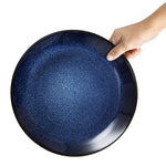 Olympia Luna Midnight Blue Coupe Plates 255mm (4 Pack) - DZ778