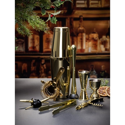 Beaumont Gold Plated Stainless Steel Freeflow Pourer (Pack of 12) - 3038P