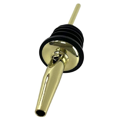 Beaumont Gold Plated Stainless Steel Freeflow Pourer (Pack of 12) - 3038P