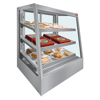 Hatco Glo-Max Countertop Heated Display Case Rear Sliding Glass Doors GMHDH-3PT - DZ822