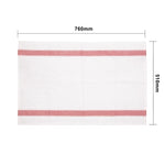 Vogue Heavy Tea Towel Red - E915