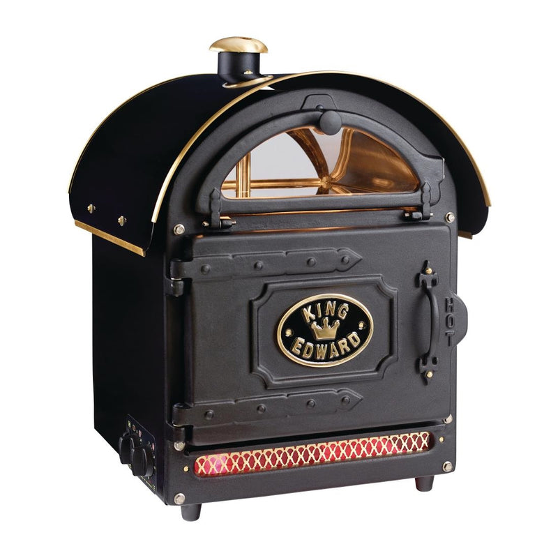 King Edward Potato Baker Small Black PB1FV - F455-BK