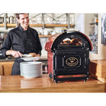 King Edward Potato Baker Small Claret PB1FV - F455-CL
