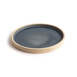 Olympia Canvas Flat Plates Blue Granite 180mm (6 Pack) - FA300