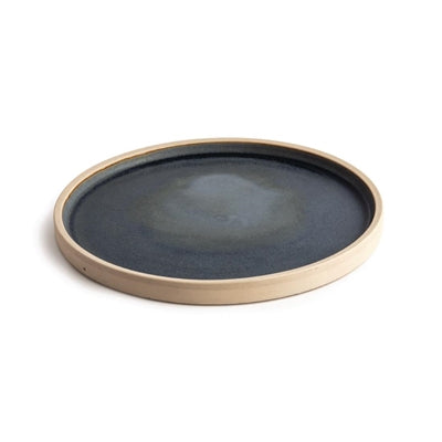 Olympia Canvas Flat Plates Blue Granite 250mm (6 Pack) - FA301