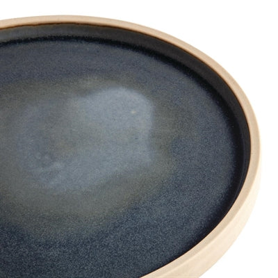 Olympia Canvas Flat Plates Blue Granite 250mm (6 Pack) - FA301